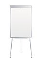 Blank whiteboard stand Royalty Free Stock Photo