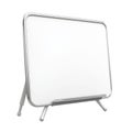 Blank Whiteboard Stand. Ideal For Presentations, Meetings, And Educational Settings Isolated On Transparent Background Royalty Free Stock Photo