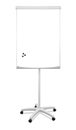 Blank whiteboard stand Royalty Free Stock Photo