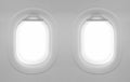 2 blank window plane.