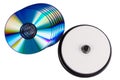 Blank writable DVD discs