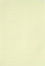 Blank yellow lined paper background Royalty Free Stock Photo