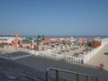 Image of the of Blankenberge, with its many cafes and restaurants, playgrounds on the