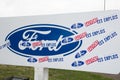 Blanquefort Bordeaux, Aquitaine/ France - 06 14 2018 : Factory car gearbox production Ford management presented a closure plan