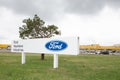 Blanquefort Bordeaux, Aquitaine/ France - 06 14 2018 : Ford plans to close its Blanquefort gearbox plant in southwestern France