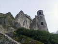 Blarney castle in Ireland, old ancient celtic fortress