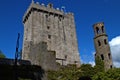 Blarney Castle, Keep and Gardens in Blarney, County Cork, Ireland on the River Martin