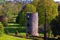 Blarney Castle, Keep and Gardens in Blarney, County Cork, Ireland on the River Martin