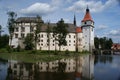 Blatna castle near Pisek Royalty Free Stock Photo