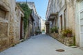 Blato town - the main city on Korcula island, Croatia