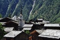 Blatten: Swiss alpine village. Naters Valais, Switzerland.