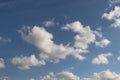 Blauer Himmel mit Wolken Royalty Free Stock Photo