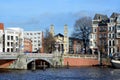 Blauwbrug Blue bridge