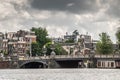 Blauwbrug over Amstel river in Amsterdam, the Netherlands