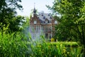 Blauwendael Castle in the East Flemish town of Waasmunster, Belgium.