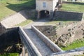 Blaye bridge entrance top view fortress of Vauban World Heritage france