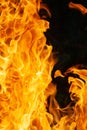 Blaze fire flame texture background Royalty Free Stock Photo