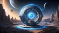 QuantumQuotient\'s Tomorrow Trail: Unveiling DataEclipse Odyssey. AI generate