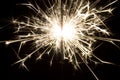 Blazing sparks Royalty Free Stock Photo