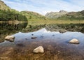 Blea Tarn, Langdale, English Lake Districy Royalty Free Stock Photo