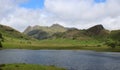 Blea Tarn, Langdale Pikes, English Lake District Royalty Free Stock Photo