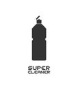 Bleach bottle icon