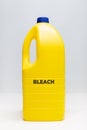 Yellow Bleach bottle Royalty Free Stock Photo