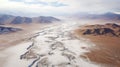 bleak cold desert landscape