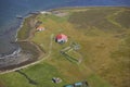 Bleaker Island Settlement - Falkland Islands Royalty Free Stock Photo