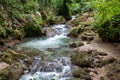 bleck river dopo waterfall of marble