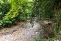 bleck river dopo waterfall of marble