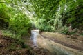 bleck river dopo waterfall of marble