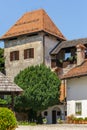 Bled Castle Blejski grad in Bled Royalty Free Stock Photo