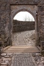 Bled castle gates