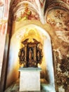 Bled Castle interior chapel