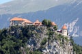 Bled Castle or Blejski grad Royalty Free Stock Photo