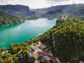 Bled Castle Medieval Castle Built Above the City of Bled in Slovenia, overlooking Lake Bled Royalty Free Stock Photo