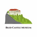 Bled Castle is a medieval castle built on a precipice above the city of Bled in Slovenia. A great place to visit and enjoy with