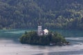 Bled Castle in Slovenia Royalty Free Stock Photo