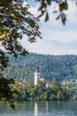 Bled church in Slovenia