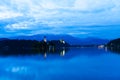 Bled lake Royalty Free Stock Photo