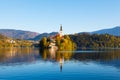 Bled Lake, Slovenia Royalty Free Stock Photo