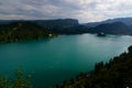 Bled lake. Upper Carniola, Slovenia Royalty Free Stock Photo