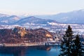 Bled castle old city