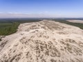 Bledow Desert, an area of sands between Bledow and the village o Royalty Free Stock Photo