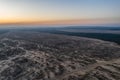 Bledowska Desert sand the largest area of quicksand in Poland. Located on the border of the Silesian Upland, Bledow, Klucze and