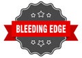 bleeding edge label