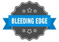 bleeding edge label