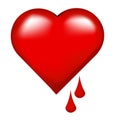 Bleeding Heart Royalty Free Stock Photo