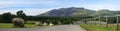 Blencathra Panorama Royalty Free Stock Photo